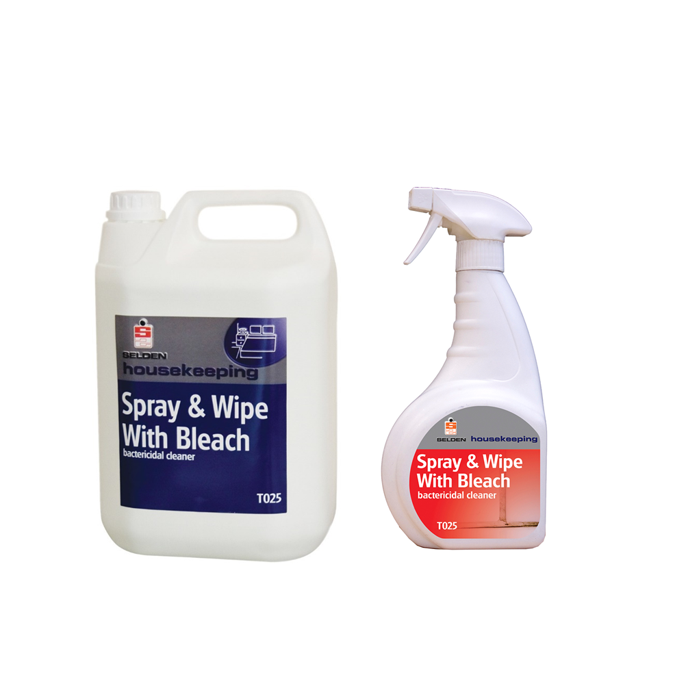 Selden Spray & Wipe With Bleach