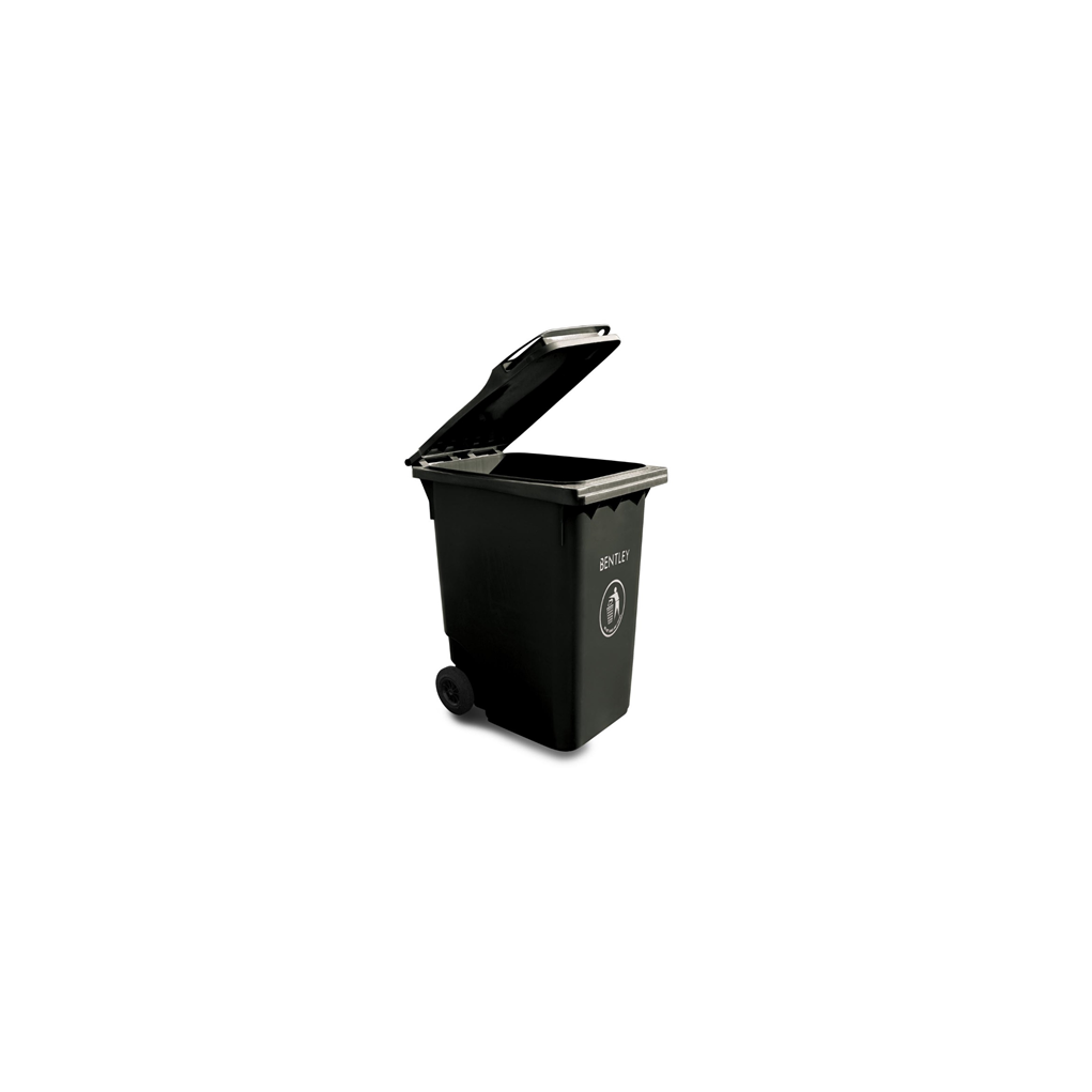 240 Ltr Wheelie Bin - Black