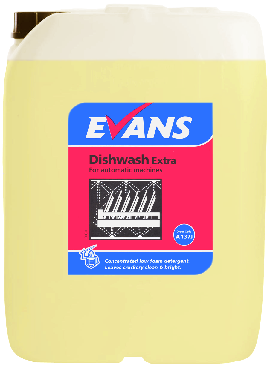 Evans Dishwash Extra - Concentrated Detergent 20Ltr