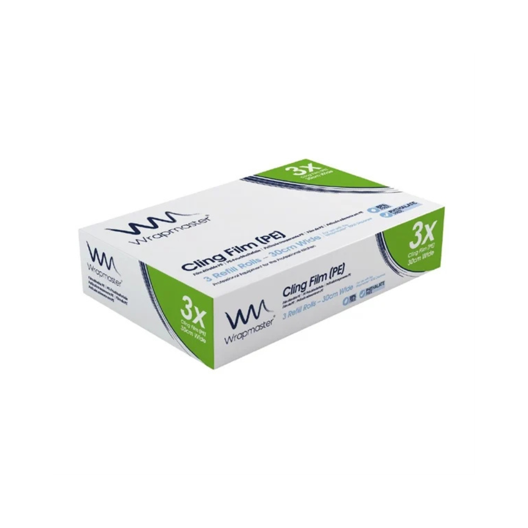 Clingfilm - Wrapmaster Refills - 3000 - 30cmx300m