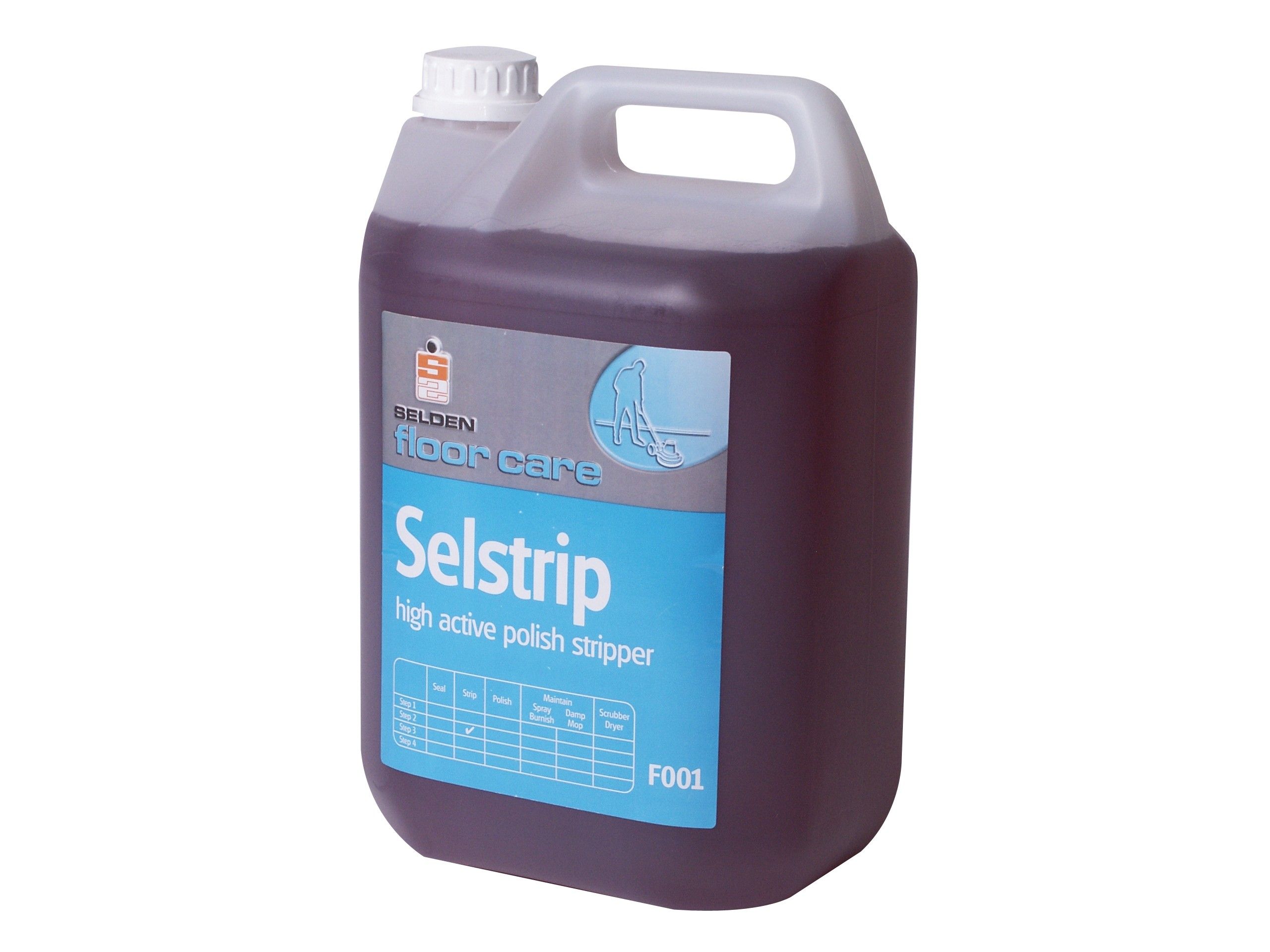 Selden Selstrip - Floor Polish Stripper 5 Ltr | Single