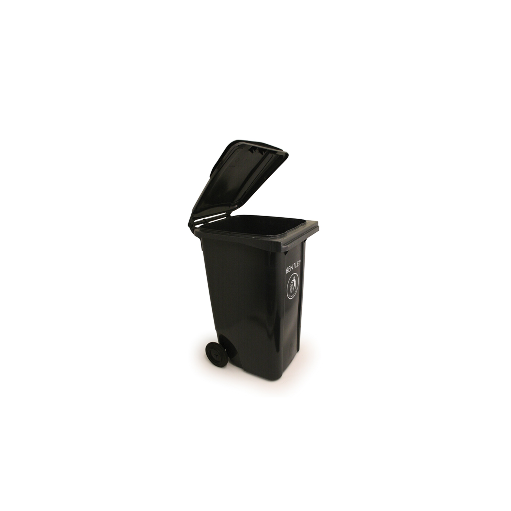 120 Ltr Wheelie Bin - Black